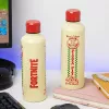 Sports water bottle Paladone Fortnite Metal PP14736FO 500 ml, metal finish, screw cap