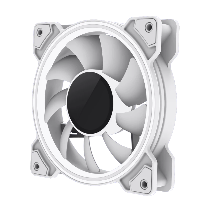 Gamemax | Case fan | DUAL RING INFINITY | White