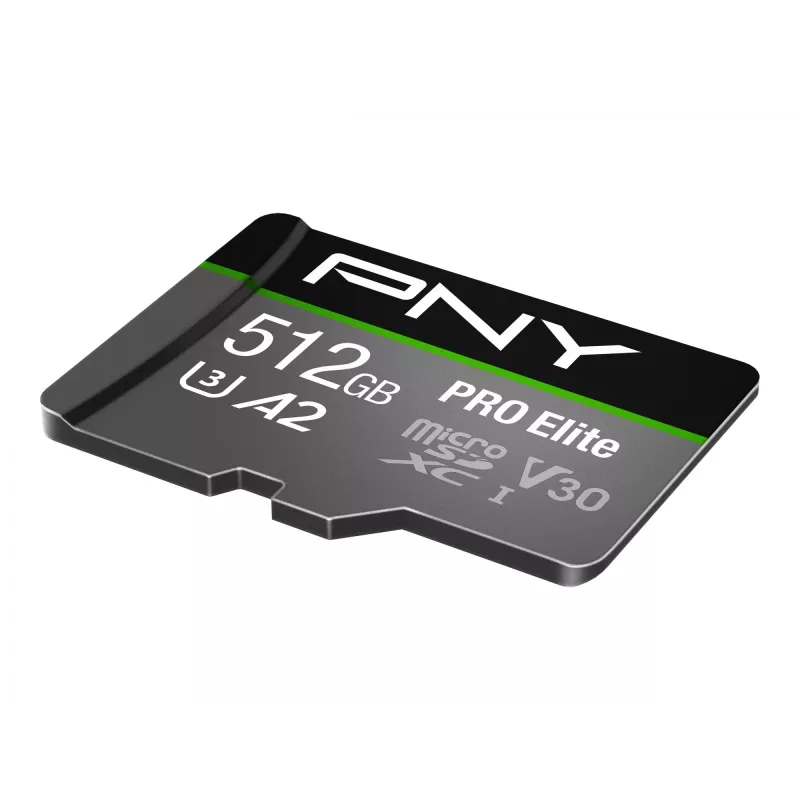 Flash Memory PNY 512GB microSDXC Class 10 P-SDUX512U3100PRO-GE