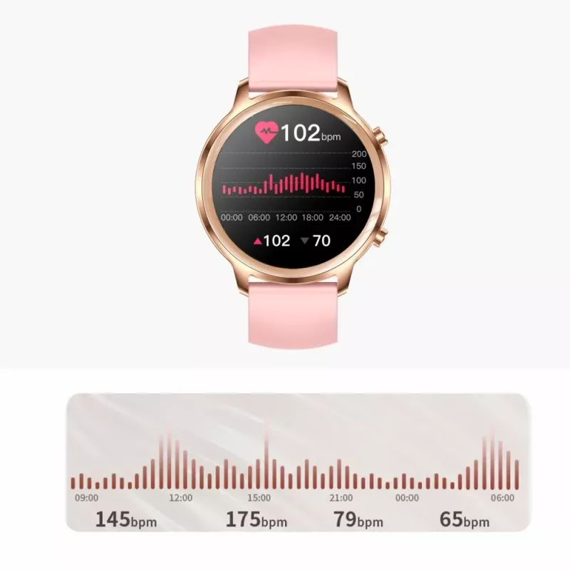 Smartwatch Manta Kelly 3.35 cm Pink