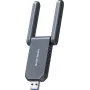 Wireless USB Adapter MERCUSYS MA37BEH — High Gain Wi-Fi 7 (BE6500) USB-C/USB-A compatibility
