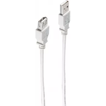 USB Cable USB A/USB A M/F 0.3m ShiverPeaks