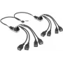 USB hub DELOCK 61072 — 8-port USB 2.0 hub, bus-powered