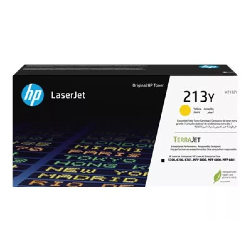 HP 213Y Extra High Yield Yellow Original LaserJet Toner Cartridge