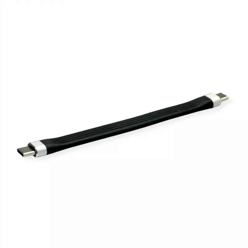 ROLINE 11.02.9054 USB Cable 0,11 m USB 3.2 Gen 2 (3.1 Gen 2) USB C Black (11.02.9054)