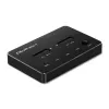 Qoltec 50310 Drive docking station 2x SSD M.2 SATA NGFF USB Type C