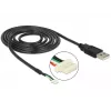 Camera Cable DeLOCK 95986 1.5m Black