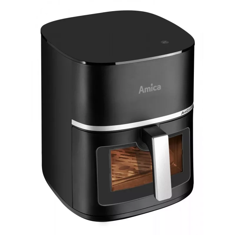 Amica AFM 6020 air fryer, 7.2 L, 1700 W, 10 programs, LCD display, black