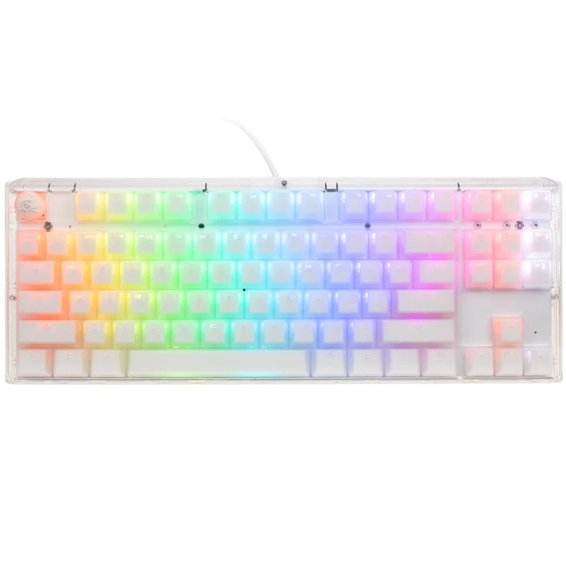 Ducky One 3 TKL keyboard Gaming USB QWERTY English White