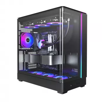 PC Case Montech KING 45 PRO Black — micro ATX / Mini-ITX, Midi Tower