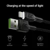 Green Cell KABGC05 lightning cable 1.2 m Black