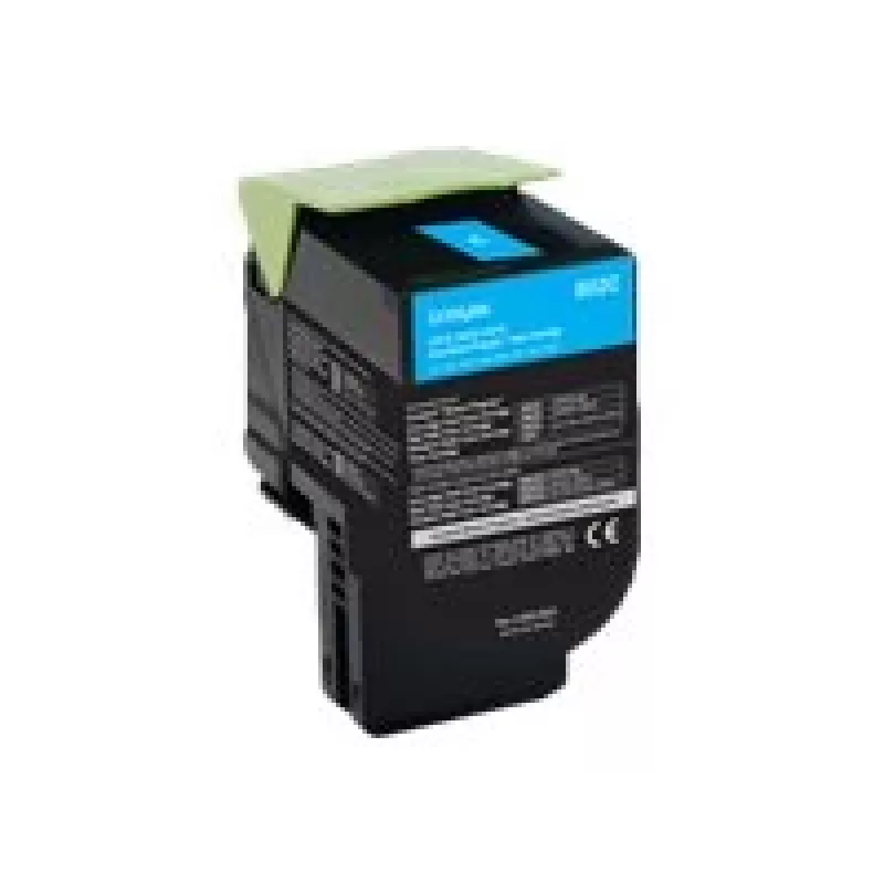 Lexmark 802C toner cartridge 1 pc(s) Original Cyan