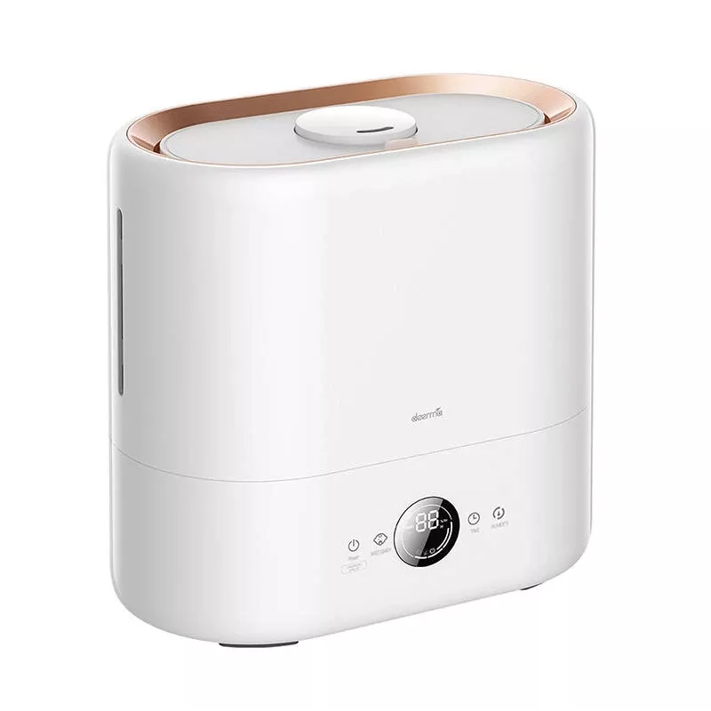 Humidifier Deerma ST636W, 4.5 L tank, 28 W, Gold/White, 277×156×270 mm