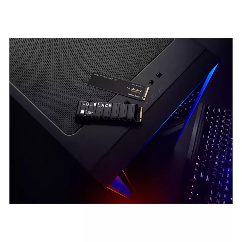 WD_BLACK SN850X NVMe SSD WDBB9G0010BNC - SSD - 1 TB - Internal - M.2 2280 - PCIe 4.0 (NVMe) - Black