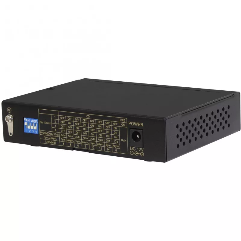 Modem ALLNET ALL-MC116VDSL2 160 Mbit/s 2x RJ45 SFP Black