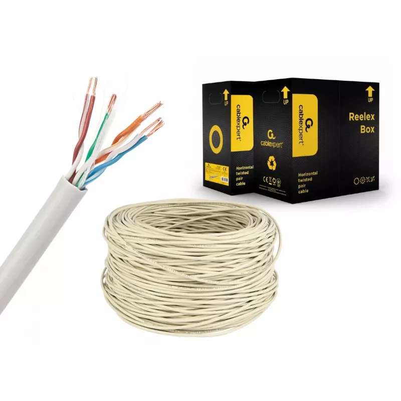 Gembird UPC-5004E-L networking cable Grey 304.8 m Cat5e