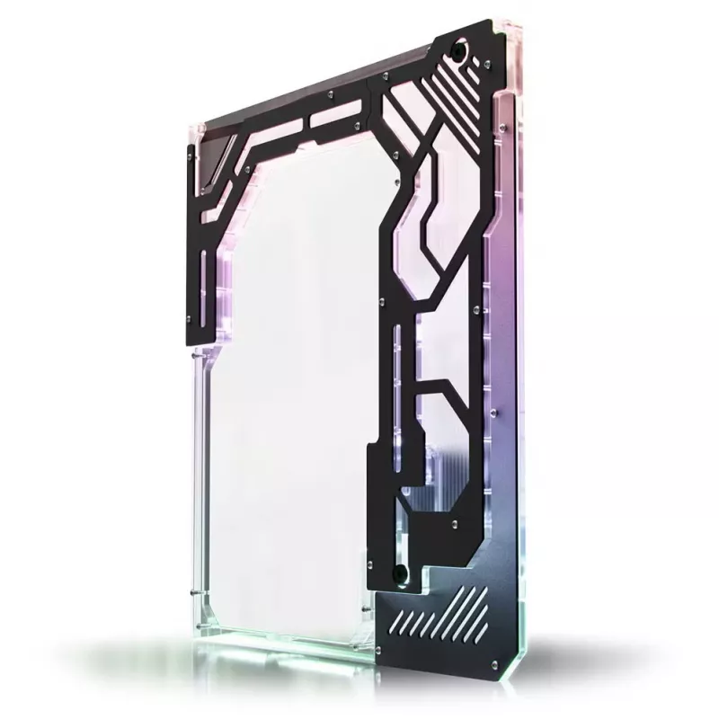 Case side panel Singularity Spectre 4 Aevum Dual Loop Side Panel Acrylic Clear black
