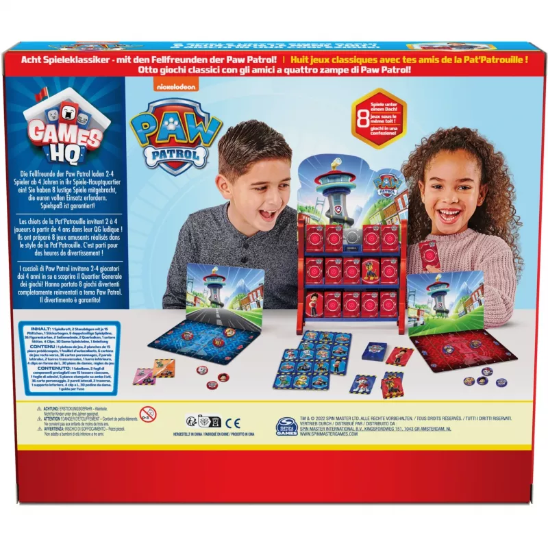 Paw Patrol: Games HQ - Game Collection, Family Game