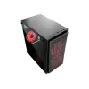 GEMBIRD CCC-FORNAX-950R Gaming design PC case 3 x 12 cm fans red