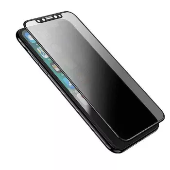 Tempered Glass Screen Protector Devia Real Series for iPhone XS Max 3D Full Screen Black
