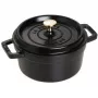 Staub La Cocotte 20cm rund, schwarz, Gusseisen (40509-487-0)