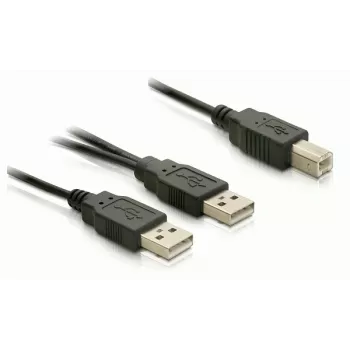 USB Cable DeLOCK USB-B/USB-A Cable 1 m Black