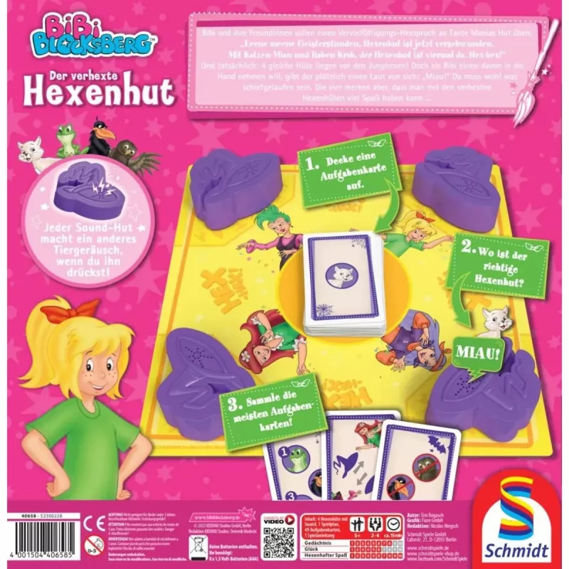 Bibi Blocksberg: Der verhexte Hexenhut, Board Game