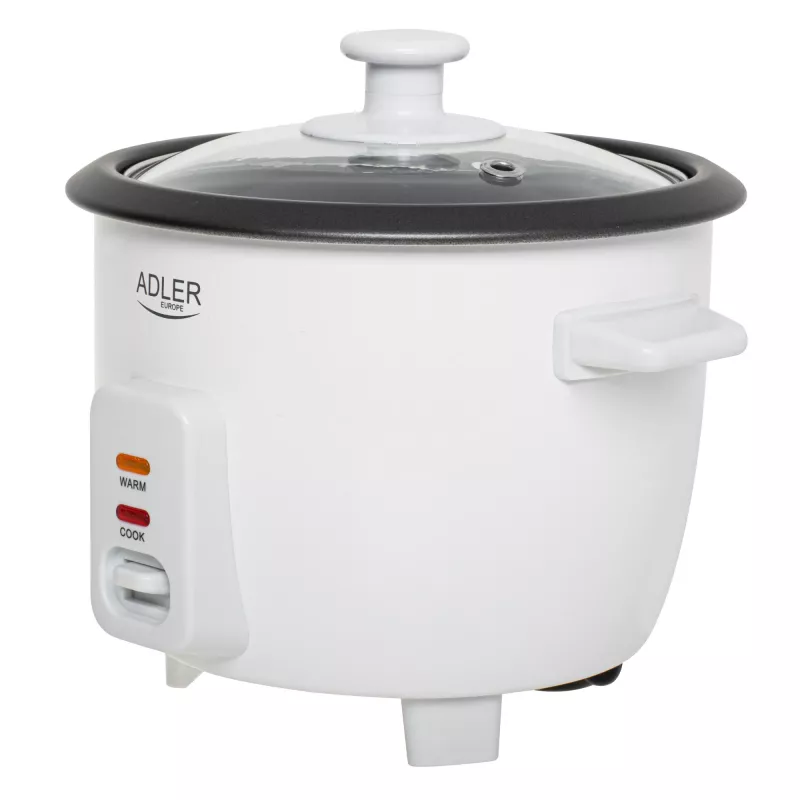 Adler AD 6418 Rice cooker Black, Stainless steel 1000 W