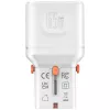 Travel charger World 65W USB-C + USB-A white