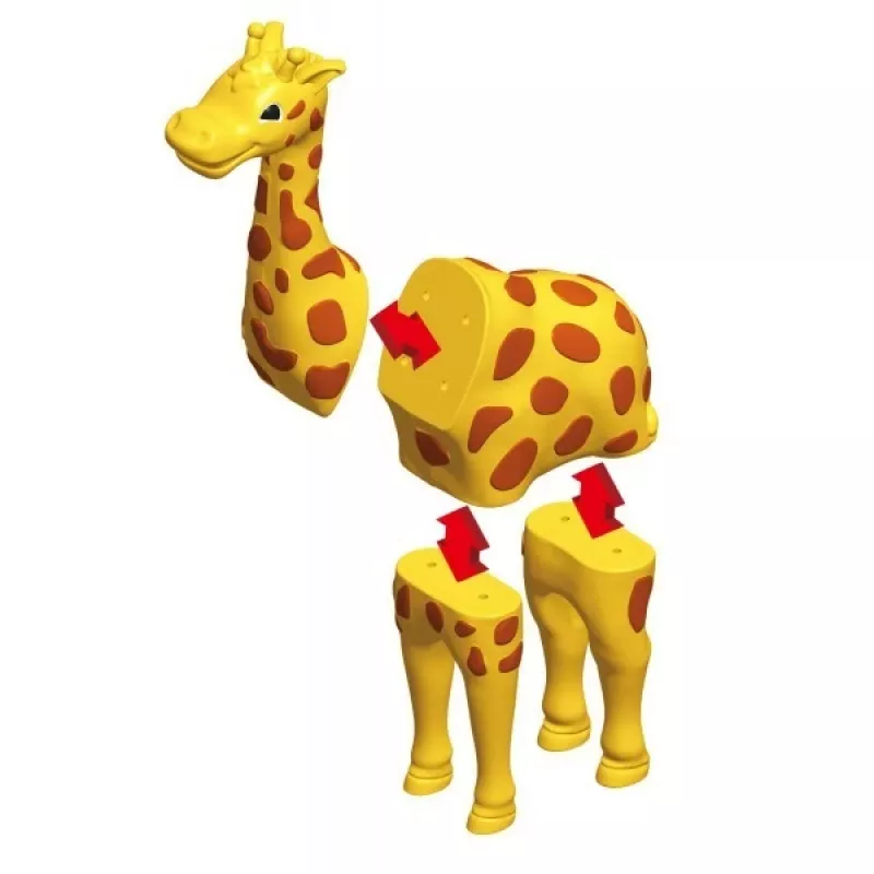 Animal Popular Playthings Magnetic Mix or Match Animals Multicolour
