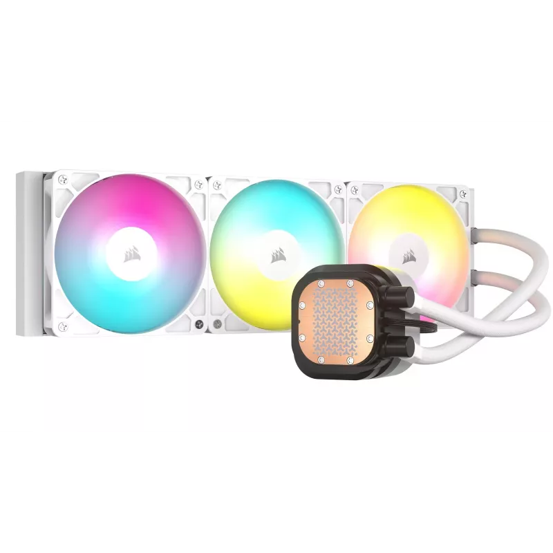 All-in-one liquid cooler Corsair NAUTILUS 360 RS ARGB 1700 RPM White