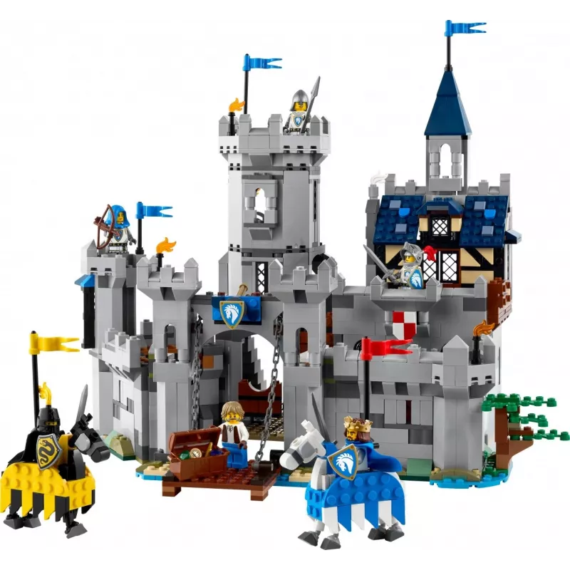 Construction toy LEGO Creator 3-in-1 Medieval Knight's Castle set 31168 — 1371 pieces, 6 minifigures, ages 9+