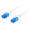 Network cable LANBERG Cat6a S/FTP PCF6A-10CC-0300-S RJ-45 3 m Grey, LSZH, 500 MHz, CCA, Ø6 mm