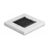 Wall plate DeLOCK 66491 White