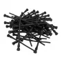Anti-vibration fan mounts Akasa AK-MX003-BKT60 — set of 60 black mounts for PC cooling fans