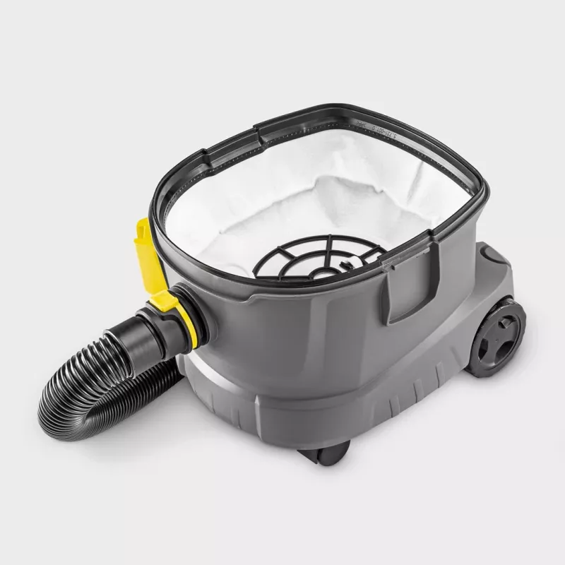 Drum vacuum Karcher AG T 11/1 Classic — dry vacuum, 11 L dust capacity, 850 W, 23.5 kPa, 2 m hose, telescopic tube