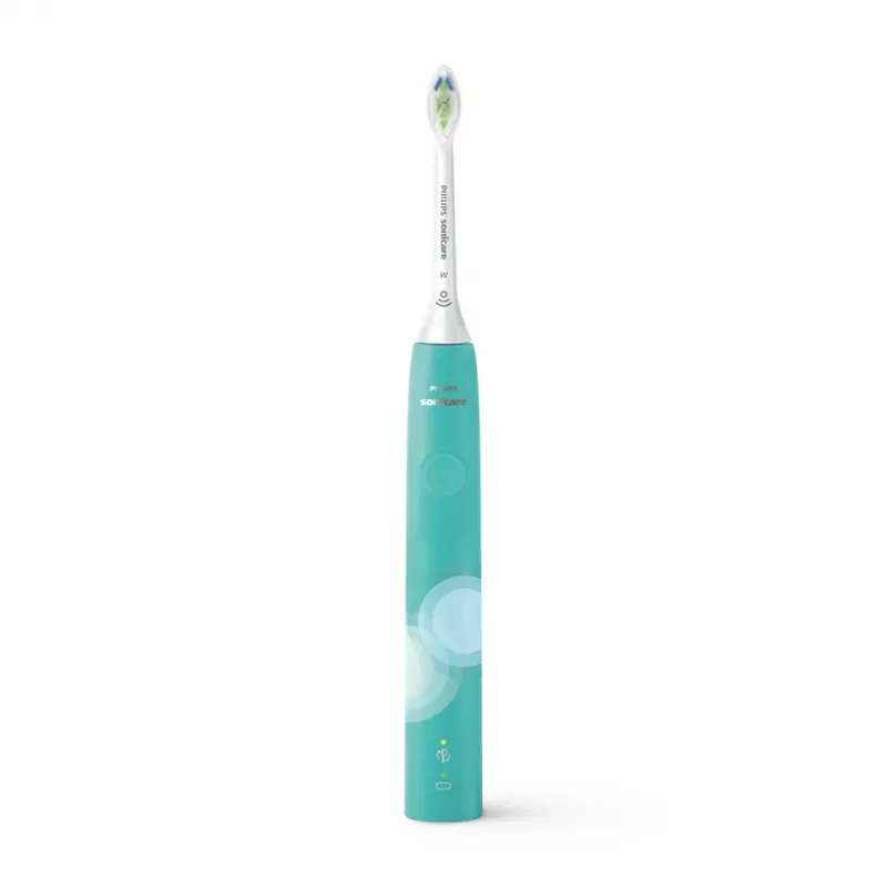 Sonic electric toothbrush Philips 4100 Series HX3689/43 — built‑in Li‑Ion battery, 1 handle, 1 brush head, Daily care mode, turquoise