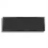 Dust filter DEMCiflex Triple 120mm O/D for computer vents, black, 120×360 mm
