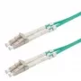 Fibre Optic Jumper Cable VALUE 50/125µm LC/LC OM3 turquoise 10 m