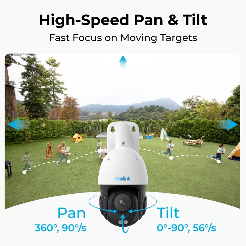 IP security camera Reolink P840 PoE Bullet 8 MP 3840×2160, PoE, MicroSD up to 256 GB, IP66, night vision 60 m