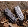 Multitool Nextool Mini FLAGSHIP NE20122 — 10-in-1 compact stainless steel multi-tool, black, 67×27×17 mm, 83 g