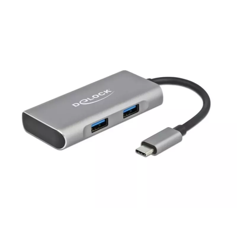 USB Hub DeLOCK External USB 10 Gbps USB Type-C Hub 63260
