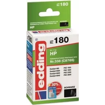 EDDING EDD-180 - Ink - HP - black - 338 - refill - Refill - compatible