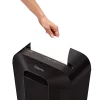 Fellowes Powershred LX41 paper shredder Particle-cut shredding Black