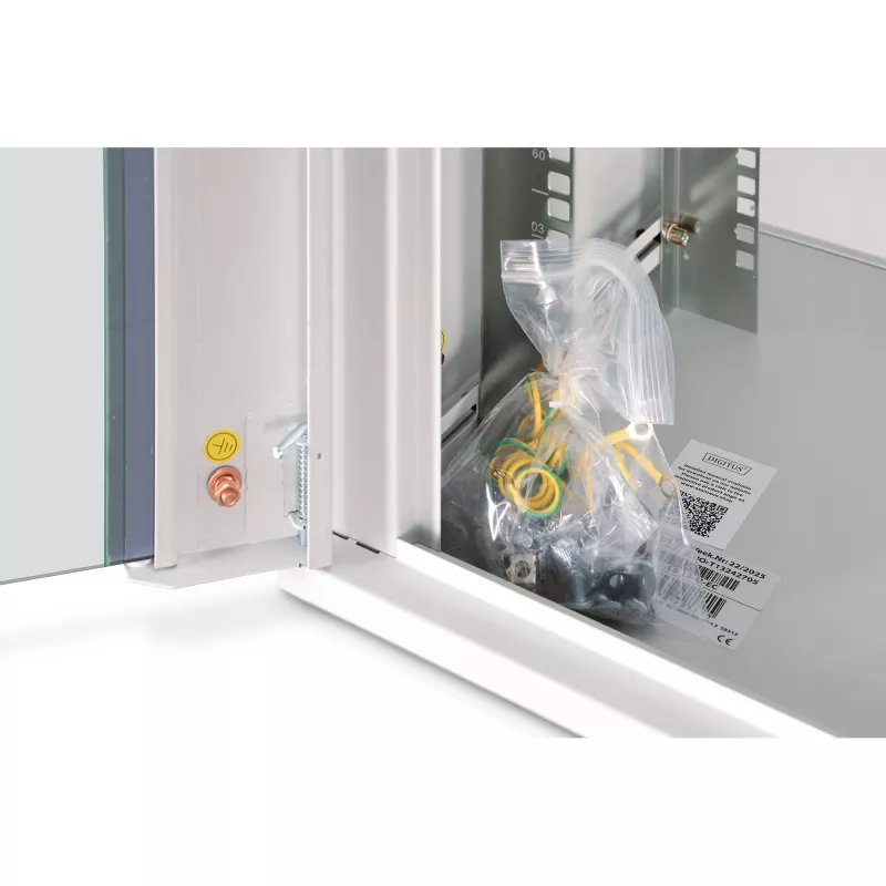 Wall mounted rack Digitus DN-19 12-U-EC