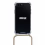 Necklace case Lookabe loo007 gold nude for iPhone 7/8 Plus — wearable phone pouch with strap