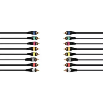 Audio snake cable Omnitronic 8xCinch 15 m — multicore link for eight RCA connections
