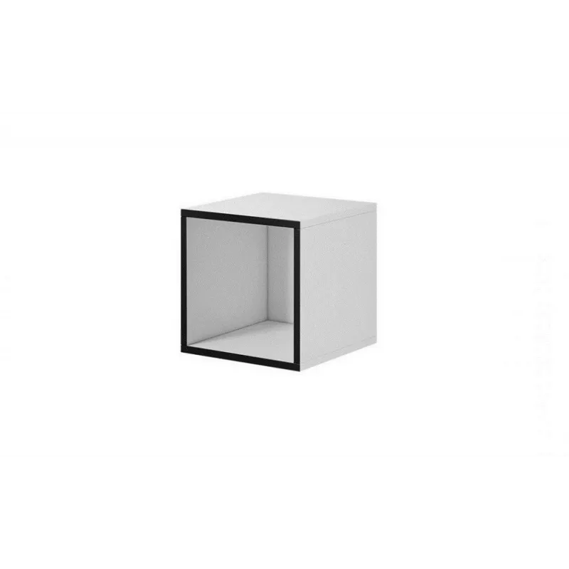 Cama living room furniture set ROCO 9 (RO1+RO3+2xRO6+2xRO5) white/black/white