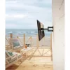 Manhattan Outdoor Wall Mount for TV & Monitors (Full Motion), For screens 37 inch to 65 inch, VESA compatibility: all between 200x200mm to 600x400mm - check the dimensions of the four mounting holes on back of screen to ensure it fits, Max 50kg, Weatherproof, Bracket