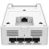 Wireless access point TP-LINK EAP775-Wall 9300 Mbit/s, tri-band 2.4/5/6 GHz, 5x RJ-45, PoE, white